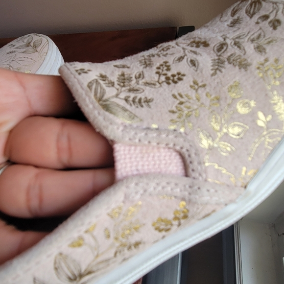 Keds x Rifle Paper Co Pink Floral Platform Slip On Sneaker Shoes Women's Size 5 - Picture 10 of 10